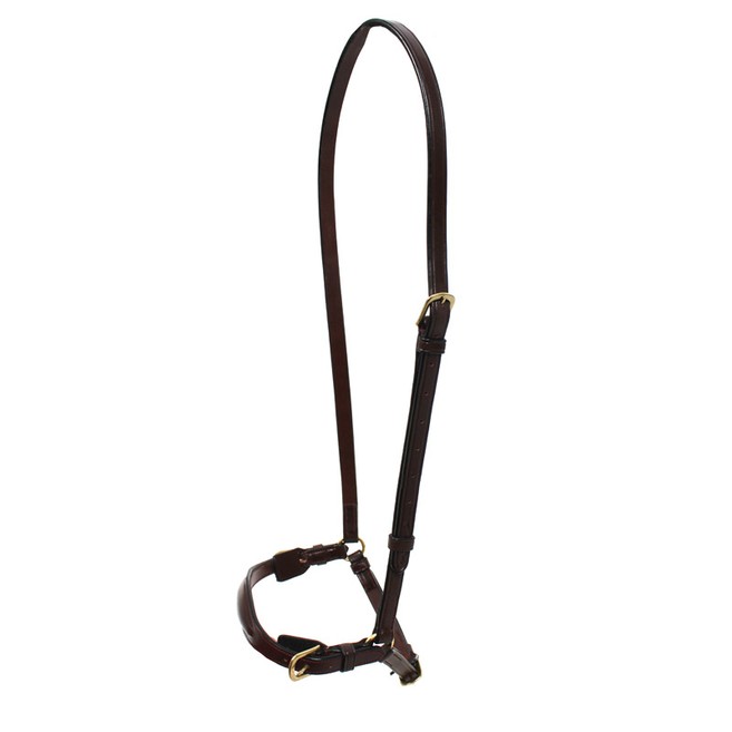 DYON ADJUSTABLE GERMAN HORSE HALTER BY DYON Brown | Mascheroni Selleria