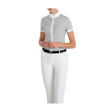 CAMICIA DA EQUITAZIONE DONNA MANICA CORTA MOD.EULAE CAMICIA DA EQUITAZIONE DONNA MANICA CORTA MOD.EULAE