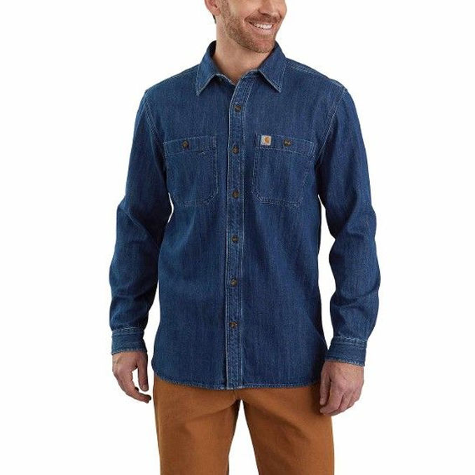 Camicia jeans cheap carhartt