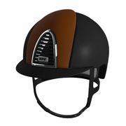 CAP KEP ITALIA CROMO 2.0 TEXTILE CON FRONTE E RETRO IN PELLE MARRONE CAP KEP ITALIA CROMO 2.0 TEXTILE CON FRONTE E RETRO IN PELLE MARRONE