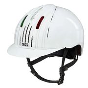 CAP KEP ITALIA ENDURANCE BIANCO LUCIDO CON GRIGLIE BANDIERA ITALIA CAP KEP ITALIA ENDURANCE BIANCO LUCIDO CON GRIGLIE BANDIERA ITALIA