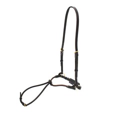 CAPEZZA CON NASALINA IN CORDA E CHIUDIBOCCA MARRONE CAPEZZA CON NASALINA IN CORDA E CHIUDIBOCCA MARRONE