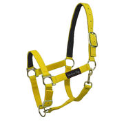 CAPEZZA NYLON CON RINFORZO IN PELLE GIALLO CAPEZZA NYLON CON RINFORZO IN PELLE GIALLO