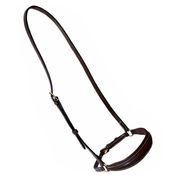 CAPEZZINA HANNOVERIANA IN CUOIO FIBBIE OTTONE MARRONE CAPEZZINA HANNOVERIANA IN CUOIO FIBBIE OTTONE MARRONE