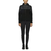 CAVALLERIA TOSCANA WOMAN JACKET WITH ZIP AND HOOD CAVALLERIA TOSCANA WOMAN JACKET WITH ZIP AND HOOD