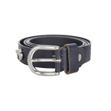 CINTURA BLU TESTA CAVALLO 2.5CM CINTURA BLU TESTA CAVALLO 2.5CM