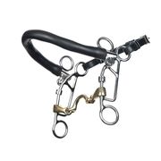 COMBINATION BIT JUMP'IN WITH PORT AND INTERCHANGEABLE NOSEBAND COMBINATION BIT JUMP'IN WITH PORT AND INTERCHANGEABLE NOSEBAND