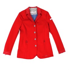 COMPETITION JACKET BY ANIMO FOR LITTLE GIRL MODEL: LILA Red COMPETITION JACKET BY ANIMO FOR LITTLE GIRL MODEL: LILA Red