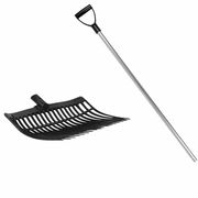 COMPLETE STABLE FORK WITH HANDLE LIGHTWEIGHT BLACK COMPLETE STABLE FORK WITH HANDLE LIGHTWEIGHT BLACK