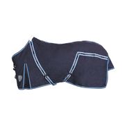 COPERTA DI COTONE PONY TATTINI BLU COPERTA DI COTONE PONY TATTINI BLU