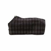 COPERTA IN PILE PESANTE MARRONE A QUADRI COPERTA IN PILE PESANTE MARRONE A QUADRI