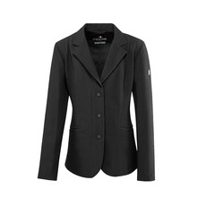 CORAL GIRLS' RIDING SHOW JACKET EQUILINE BLACK CORAL GIRLS' RIDING SHOW JACKET EQUILINE BLACK