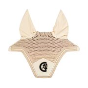 CUFFIETTA ANTIRUMORE CON LOGO FRONTALE IN RILIEVO BEIGE KENTUCKY CUFFIETTA ANTIRUMORE CON LOGO FRONTALE IN RILIEVO BEIGE KENTUCKY