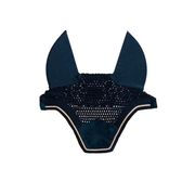 CUFFIETTA DA EQUITAZIONE ELEGANTE CON DETTAGLI IN VELLUTO BLU KENTUCKY CUFFIETTA DA EQUITAZIONE ELEGANTE CON DETTAGLI IN VELLUTO BLU KENTUCKY