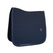 DRESSAGE SADDLE PAD GLITTER STONE BLUE WITH BLUE GLITTER PIPING KENTUCKY DRESSAGE SADDLE PAD GLITTER STONE BLUE WITH BLUE GLITTER PIPING KENTUCKY