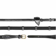 DY'ON WEB REINS WITH 9 LEATHER LOOPS - CLASSIC COLLECTION DY'ON WEB REINS WITH 9 LEATHER LOOPS - CLASSIC COLLECTION