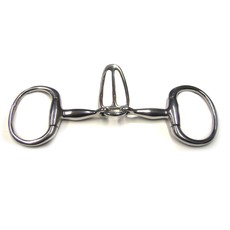 EGGBUTT BIT WITH TONGUE PORT – STUBBEN STAINLESS STEEL EGGBUTT BIT WITH TONGUE PORT – STUBBEN STAINLESS STEEL