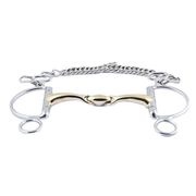 FELIPE THREE-RING BIT WITH CENTRAL LOZENGE IN GERMAN SILVER JUMP’IN FELIPE THREE-RING BIT WITH CENTRAL LOZENGE IN GERMAN SILVER JUMP’IN