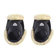 FETLOCK BOOTS YOUNG JUMP VENTO WITH SYNTHETIC SHEEPSKIN BLACK FETLOCK BOOTS YOUNG JUMP VENTO WITH SYNTHETIC SHEEPSKIN BLACK