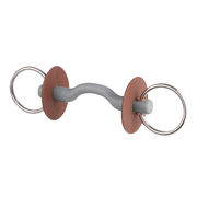 FILETTO AD ANELLI BERIS CON PONTE PASSALINGUA, ANELLO 6 CM HARD FILETTO AD ANELLI BERIS CON PONTE PASSALINGUA, ANELLO 6 CM HARD