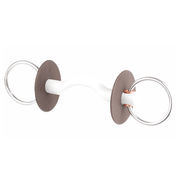 FILETTO AD ANELLI BERIS CON PONTE PASSALINGUA, ANELLO 7,5CM SOFT FILETTO AD ANELLI BERIS CON PONTE PASSALINGUA, ANELLO 7,5CM SOFT