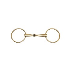 FILETTO AD ANELLI GRANDI SPEZZATO IN 2 IN OTTONE FILETTO AD ANELLI GRANDI SPEZZATO IN 2 IN OTTONE