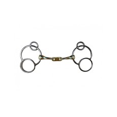FILETTO PESSOA A TRE SNODI IN OTTONE CANNONE TORCIGLIONE DA 12 MM FILETTO PESSOA A TRE SNODI IN OTTONE CANNONE TORCIGLIONE DA 12 MM