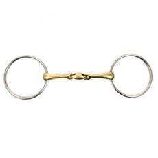 FILETTO SPEZZATO IN TRE CON ANELLO DA 10 CM E OLIVA JUMP'IN MAT. INOX FILETTO SPEZZATO IN TRE CON ANELLO DA 10 CM E OLIVA JUMP'IN MAT. INOX