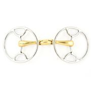 FILETTO SWIVEL CON CANNONE FRENCH MOUTH IN GERMAN SILVER JUMP’IN FILETTO SWIVEL CON CANNONE FRENCH MOUTH IN GERMAN SILVER JUMP’IN