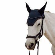 FLY VEIL PREMIUM NAVY BLUE WITH BROWN LEATHER TRIM FLY VEIL PREMIUM NAVY BLUE WITH BROWN LEATHER TRIM
