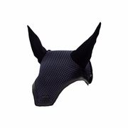 FLY VEIL PREMIUM NAVY BLUE WITH BROWN LEATHER TRIM FLY VEIL PREMIUM NAVY BLUE WITH BROWN LEATHER TRIM