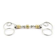 GERMAN 3 RING BIT WITH ROLLERS IN GERMAN SILVER JUMP’IN GERMAN 3 RING BIT WITH ROLLERS IN GERMAN SILVER JUMP’IN