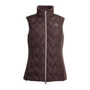 GILET DA DONNA KLSIA CON ZIP BICOLORE E DETTAGLI IN SOFTSHELL NERO CAFFé GILET DA DONNA KLSIA CON ZIP BICOLORE E DETTAGLI IN SOFTSHELL NERO CAFFé