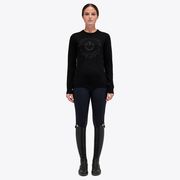 GIROCOLLO DONNA MISTO CASHMIRE CAVALLERIA TOSCANA GIROCOLLO DONNA MISTO CASHMIRE CAVALLERIA TOSCANA