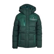 GIUBBOTTO IMBOTTITO DONNA CON CAPPUCCIO LOGO RICAMATO GIUBBOTTO IMBOTTITO DONNA CON CAPPUCCIO LOGO RICAMATO