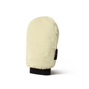 GROOMING DELUXE SYNTHETIC SHEEPSKIN GLOVE NATURAL/BLACK GROOMING DELUXE SYNTHETIC SHEEPSKIN GLOVE NATURAL/BLACK