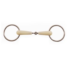 HAPPY MOUTH – JOINTED LOOSE RING BIT IN AROMATIC PLASTIC HAPPY MOUTH – JOINTED LOOSE RING BIT IN AROMATIC PLASTIC