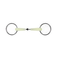HAPPY MOUTH – JOINTED LOOSE RING BIT IN FLAVOURED RUBBER HAPPY MOUTH – JOINTED LOOSE RING BIT IN FLAVOURED RUBBER