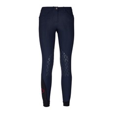 HORSE RIDING BREECHES WOMAN WITH GRIP NAVY HORSE RIDING BREECHES WOMAN WITH GRIP NAVY