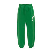 JOGGER UNISEX CON ELASTICO IN VITA E LOGO VERDE JOGGER UNISEX CON ELASTICO IN VITA E LOGO VERDE