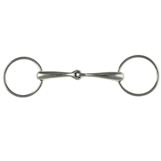 JOINTED CURVED MOUTH RING BIT