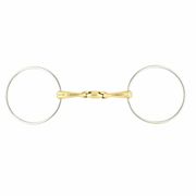 JUMP’IN LARGE RING FRENCH LINK BIT IN GERMAN SILVER JUMP’IN LARGE RING FRENCH LINK BIT IN GERMAN SILVER