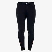 JUNIOR RIDING BREECHES IN BI-STRETCH FABRIC NAVY BLUE JUNIOR RIDING BREECHES IN BI-STRETCH FABRIC NAVY BLUE