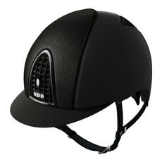 KEP CROMO TEXTILE NERO CON INSERTI FRONTE E RETRO PELLE KEP CROMO TEXTILE NERO CON INSERTI FRONTE E RETRO PELLE