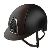 KEP ITALIA CROMO 2.0 TEXTILE WITH FRONT AND BACK IN BROWN LEATHER KEP ITALIA CROMO 2.0 TEXTILE WITH FRONT AND BACK IN BROWN LEATHER