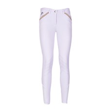LADIES BREECHES BY ANNA SCARPATI SIRI ANNA SCARPATI WHITE BEIGE TRIM LADIES BREECHES BY ANNA SCARPATI SIRI ANNA SCARPATI WHITE BEIGE TRIM