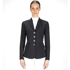 LADIES COMPETITION JACKET MOD. X-COOL EQUILINE BLACK LADIES COMPETITION JACKET MOD. X-COOL EQUILINE BLACK