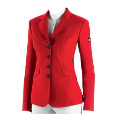 LADIES COMPETITION JACKET MOD. X-COOL EQUILINE RED LADIES COMPETITION JACKET MOD. X-COOL EQUILINE RED