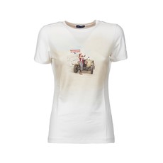 LADIES RIDING T-SHIRT BY ANNA SCARPATI, CREW-NECK, SHORT SLEEVES, MOD. LULU ANNA SCARPATI COL. BEIGE DESIGNA LADIES RIDING T-SHIRT BY ANNA SCARPATI, CREW-NECK, SHORT SLEEVES, MOD. LULU ANNA SCARPATI COL. BEIGE DESIGNA