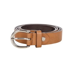 LEATHER BELT WITH HORSE HEAD 2,5CM LIGHT BROWN LEATHER BELT WITH HORSE HEAD 2,5CM LIGHT BROWN